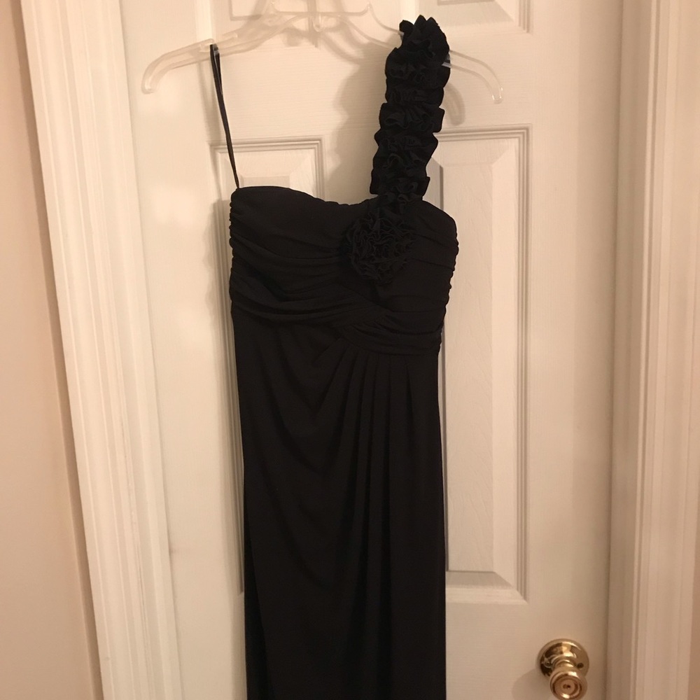 Long black dress